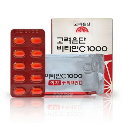 고려은단 비타민C1000 이지 + 비타민D 120정 개