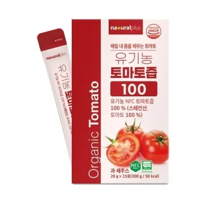 내츄럴플러스 - 유기농 토마토즙100 20g x 15포