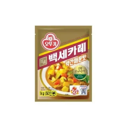 오뚜기 백세 카레 약간 매운맛1 kg