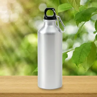 바운스 스포츠 물병(500ml) (실버) 알루미늄 휴대물병 No48