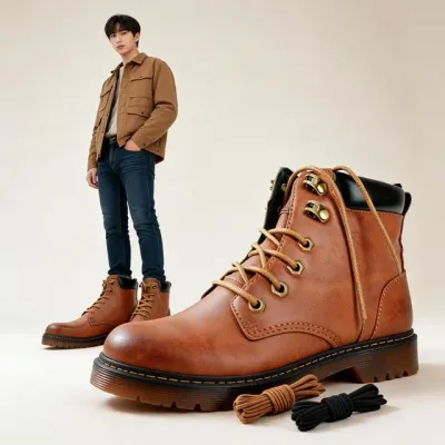 신발 끈 라운드 워커 구두 데일리 출근룩 스타일 교체용 80cm