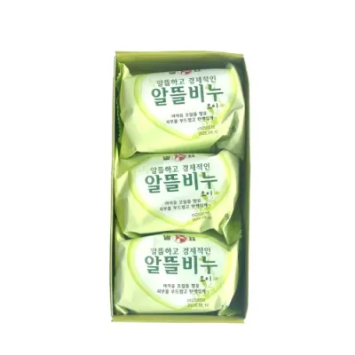 야자유 오일 화장비누 알뜰비누 오이 140g x 3입