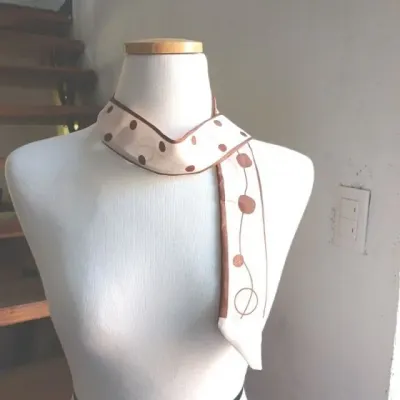모자 반다나 새틴 스카프 프렌치 가방꾸미기 멋내기