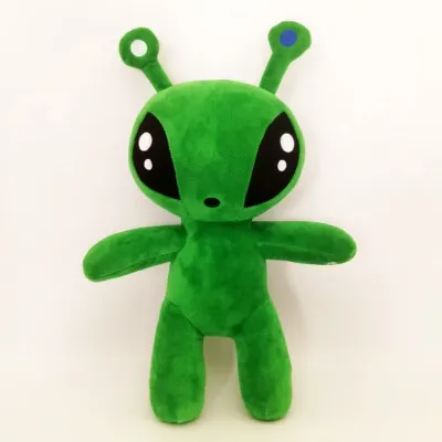 외계인인형 크로스보더 신상품 Aftonsparv 그린 에일리언 봉제인형 초록 외계인 봉제