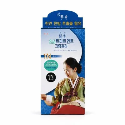 예향 명품 트리트먼트 염색약 1N 흑색