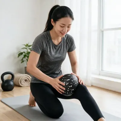 마사지볼 근육 뭉침 근막 이완 홈트레이닝 스트레칭 도구 마사지 볼