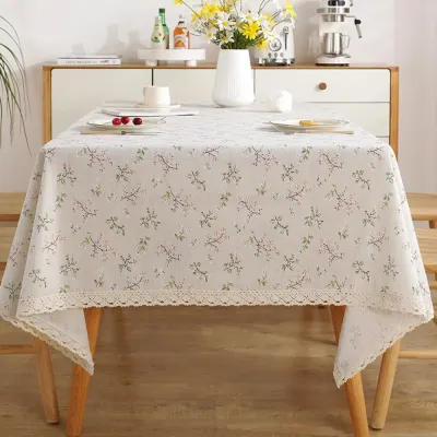 유어무드 사각 식탁보(140x220cm ) (꽃가지) 식탁커버