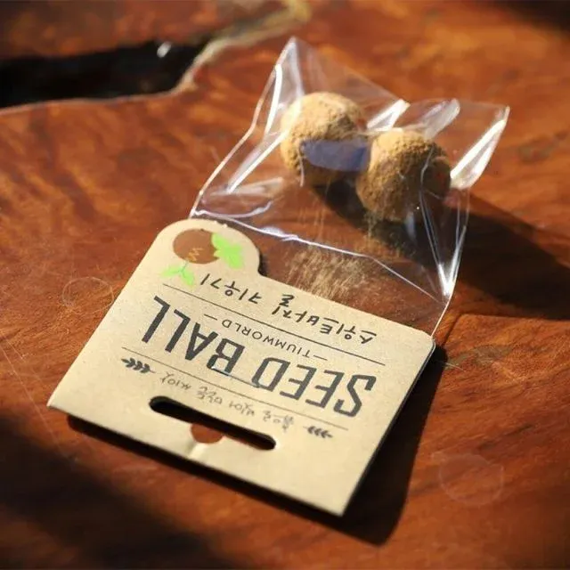 스위트바질 씨드볼 식물 재배 세트 반려식물 키우기 화분 배양토