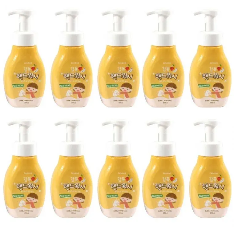 감동 핸드워시 손세정 비누 푸르츠향 300ml 10개