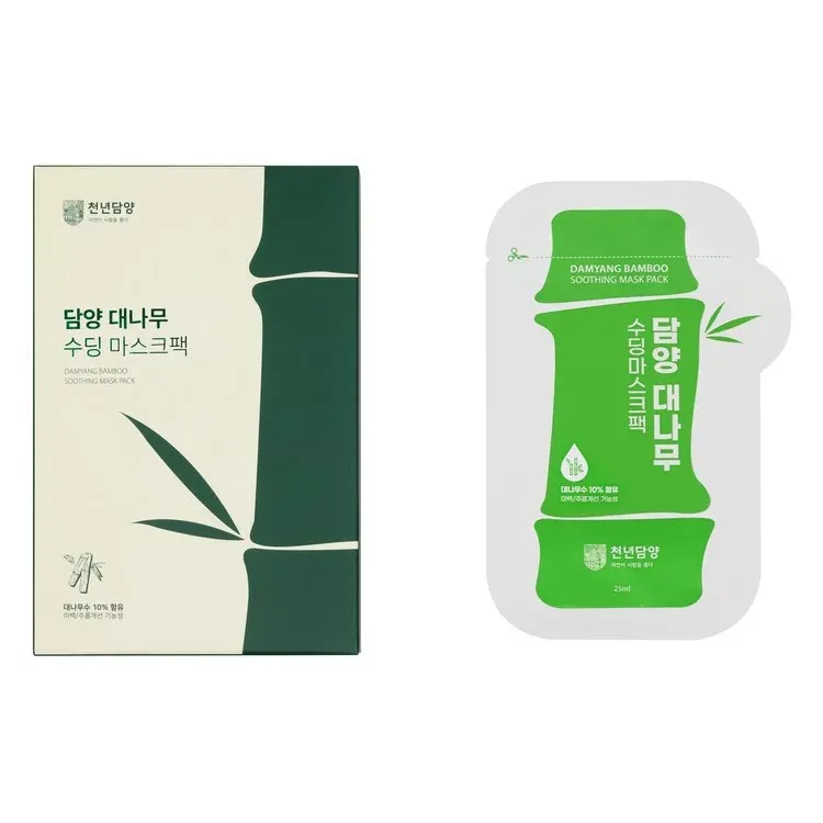 담양 대나무 수딩마스크팩 5P 10세트