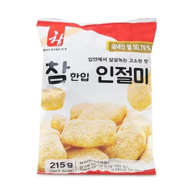 싱싱 참한입 인절미 215g