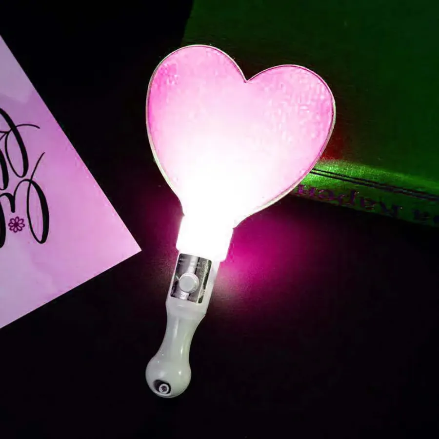 LED 하트 야광봉(핑크) 행사 콘서트 응원봉