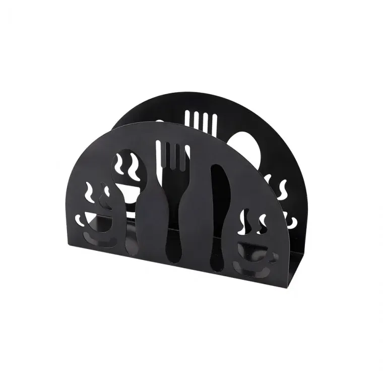냅킨 꽂이 홀더 식당 티슈 케이스 블랙
