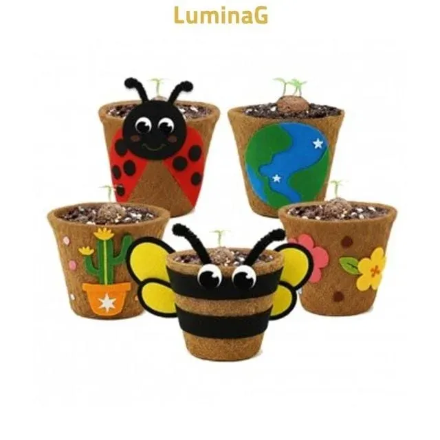 키트 DIY 화분만들기 스위트바질 씨드볼 식물키우기 공예