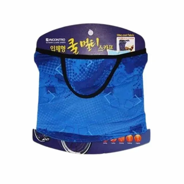 쿨 멀티 스카프 자외선차단마스크 햇빛가리개마스크