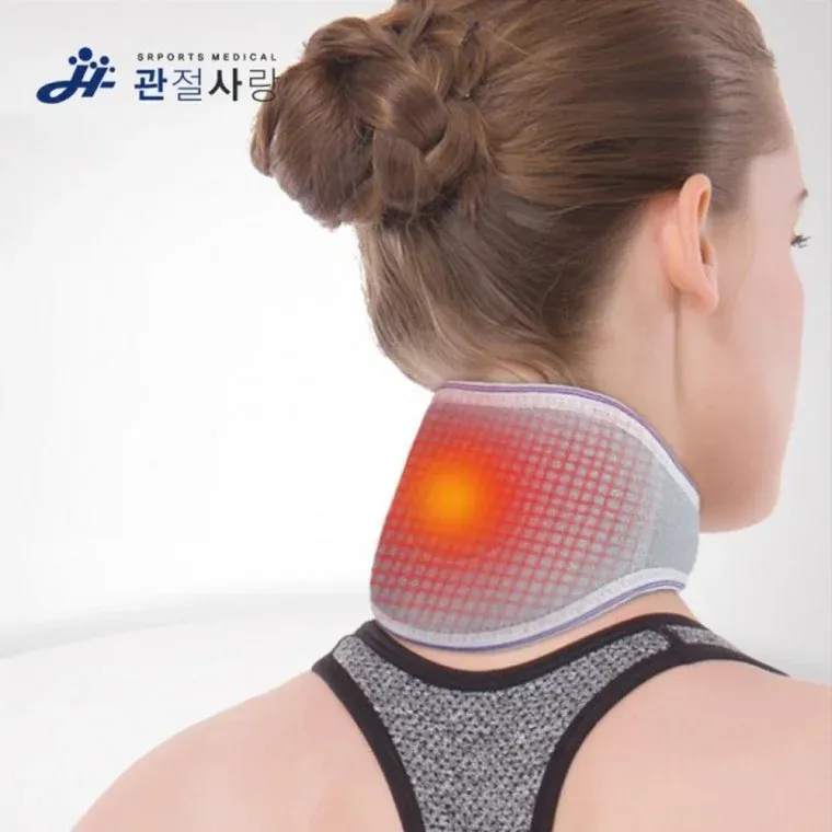 관절사랑 자가발열 넥가드 경추보호대 / 보온 자석