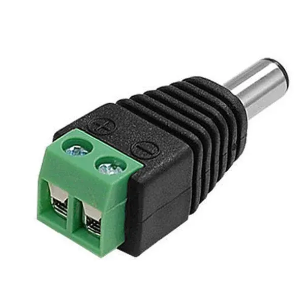 SJ0012 DC변환젠더 터미널단자 2P단자 DC플러그 5.5x2.1