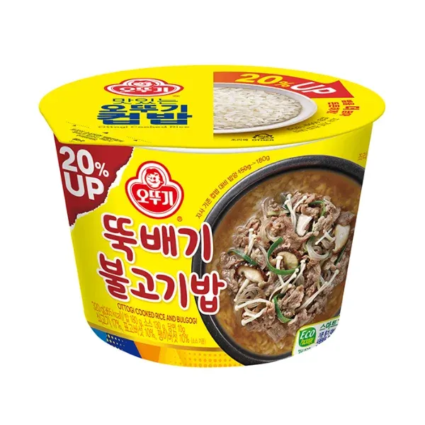 뚝배기불고기밥 320g 12개 박스 오뚜기