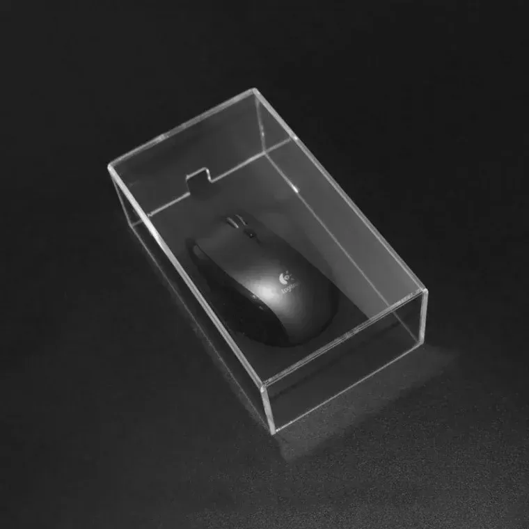 아크릴 투명 커버 먼지방지 마우스 덮개