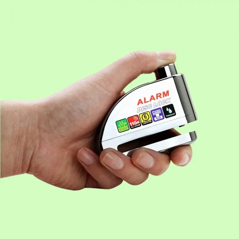 오토바이 자전거 도난방지 디스크락 알람 경보 자물쇠