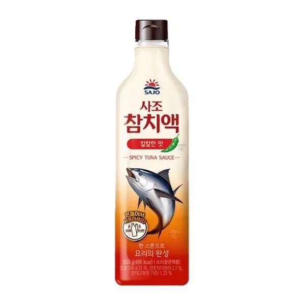 사조 참치액 칼칼한맛 900ml