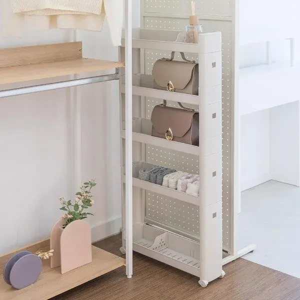 슬림선반 18cm 5단 GR 510x180x1175