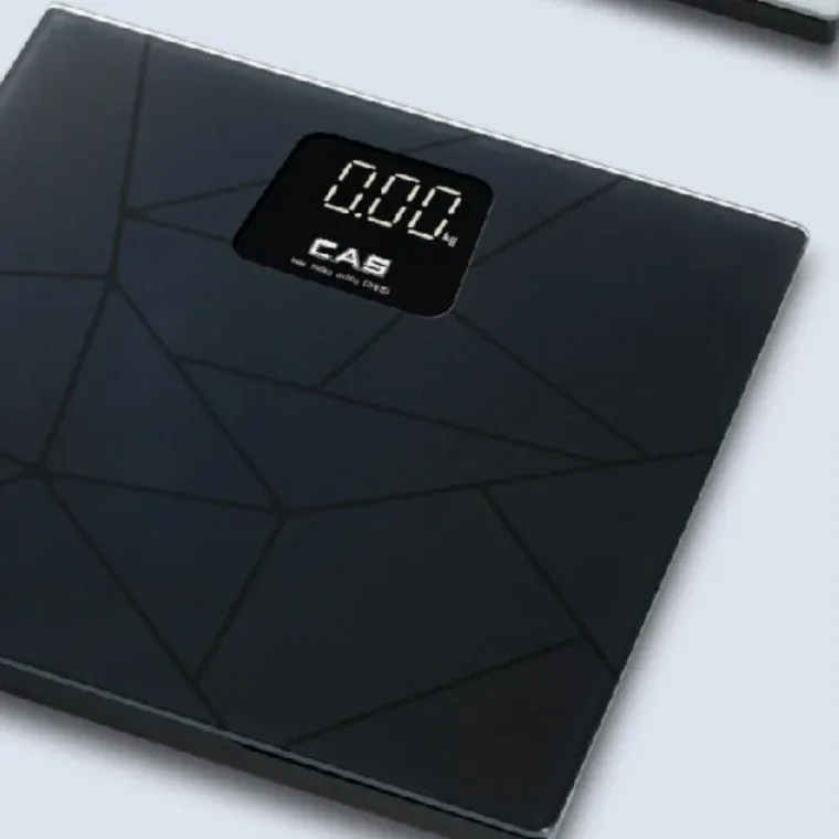 스마트 측정기 전자 몸무게 카스 블랙 디지털 체중계