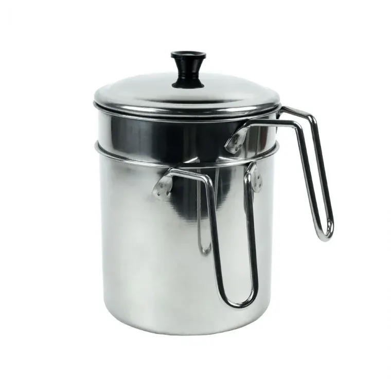 물빠짐 스텐 음식물 쓰레기통 2L