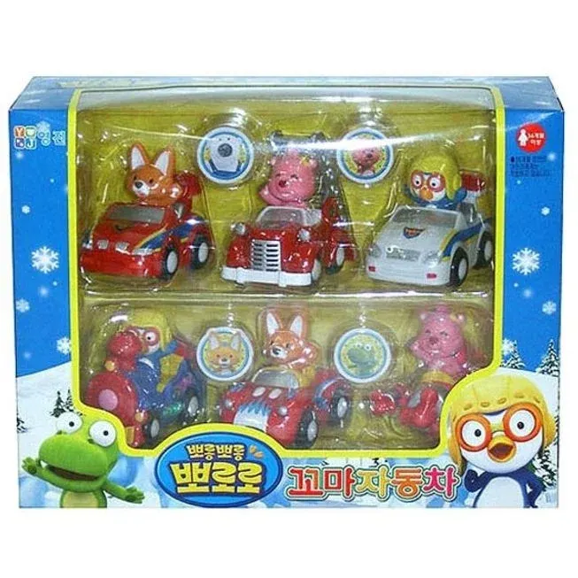 뽀로로꼬마자동차 풀백기능 자동차