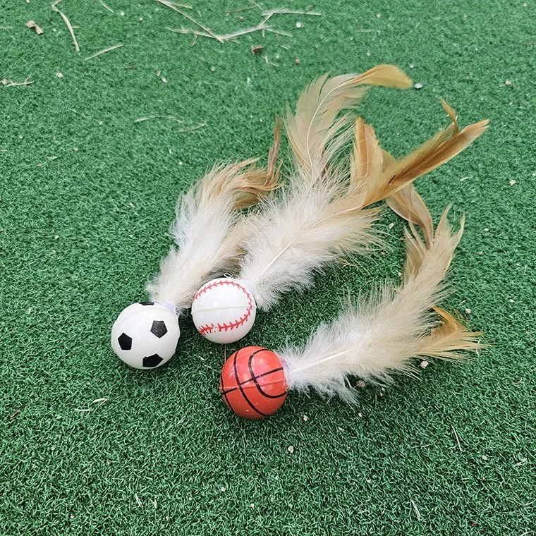 3종 깃털 공 고양이 장난감 반려묘 집사템