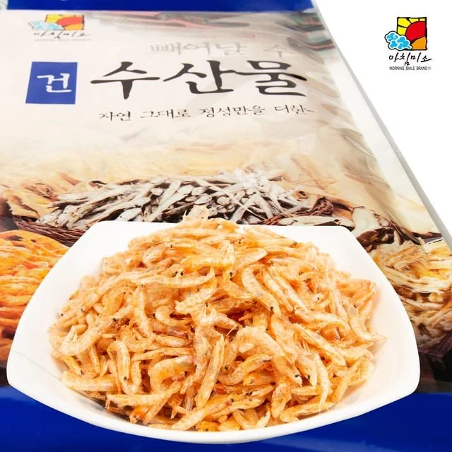 보리새우 약 1cm 2cm 작은 크기 국물용 건새우 상세1