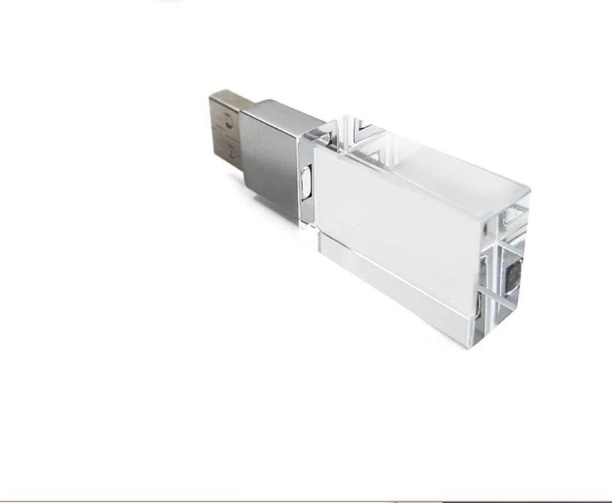 매머드 크리스탈 USB 4G 4기가 단체 선물 로고 기념품 상세5