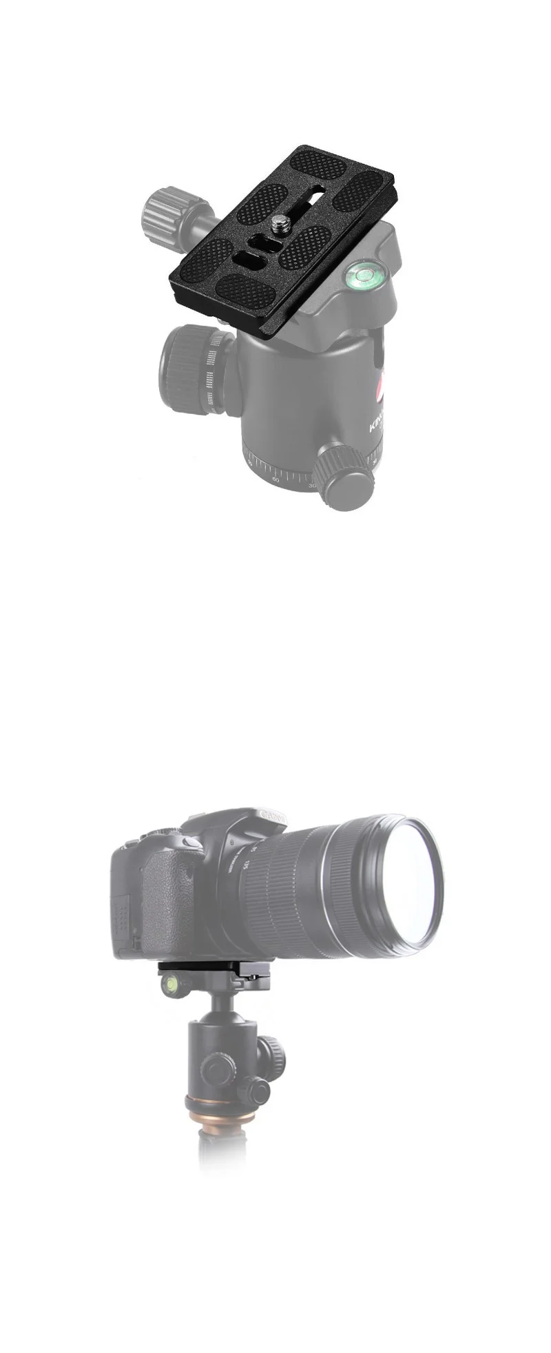 카메라 퀵슈 플레이트 70mm 브라켓 마운트 삼각대 PU70 상세5