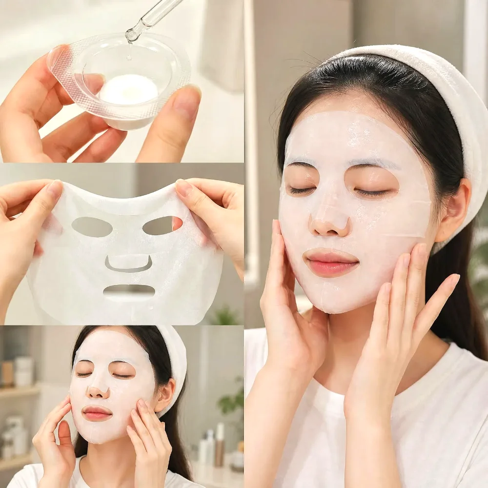전문가용 셀프 DIY 마스크팩 만들기 압축 개별포장 상세4