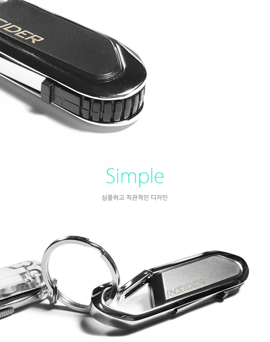 USB 4G 메모리 메탈 악세사리형 매머드 로고 고리형 상세3