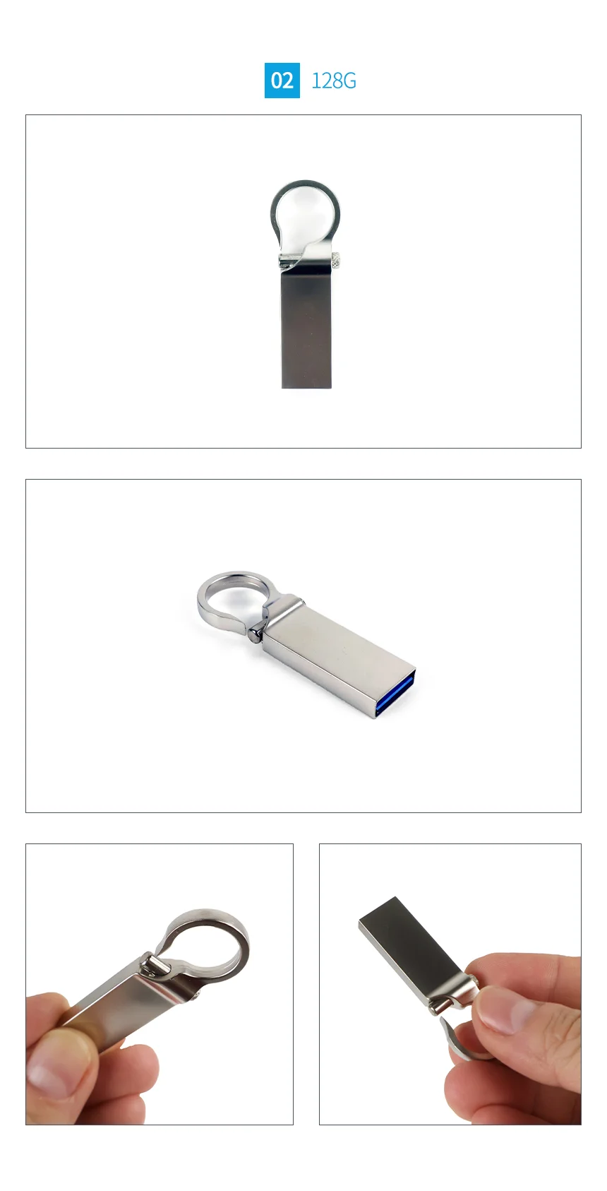 루프 3.0 USB 메모리 실버 슬림USB메모리 3.0USB메모리 USB메모리 상세3