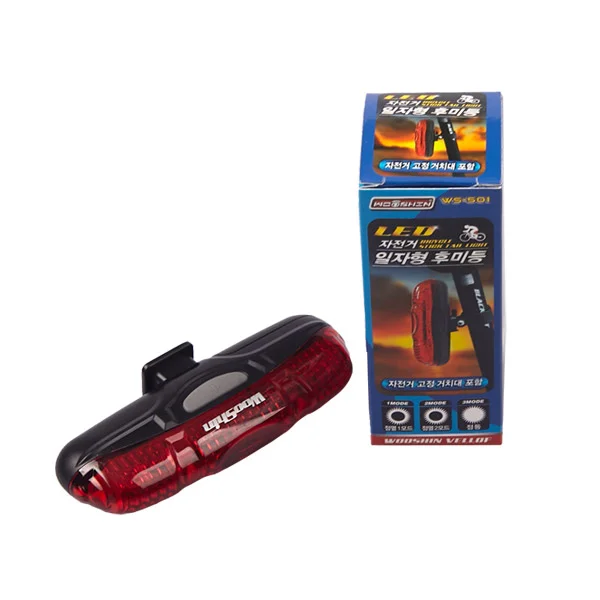 자전거 후미등 일자형 5구Led ws 501 상세2