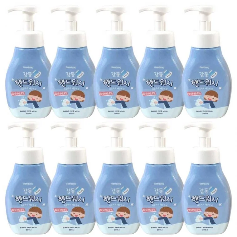 감동 핸드워시 손세정 비누 파우더향 300ml 10개