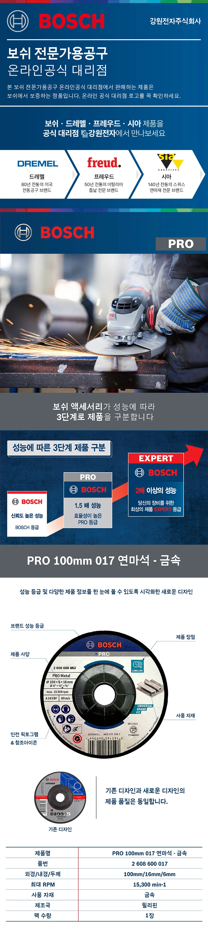 100mm 메탈용 연마석 캇팅석 컷팅석 컷팅날 절단커터 그라인드날 상세2