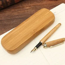 수제 나무 고급 선물용 우드 볼펜 케이스 상세3