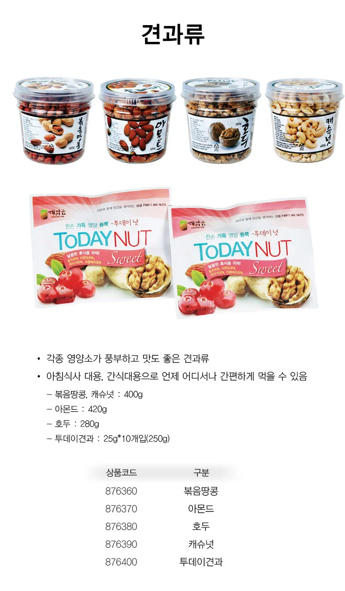 아몬드 420g 월드피넛 상세3