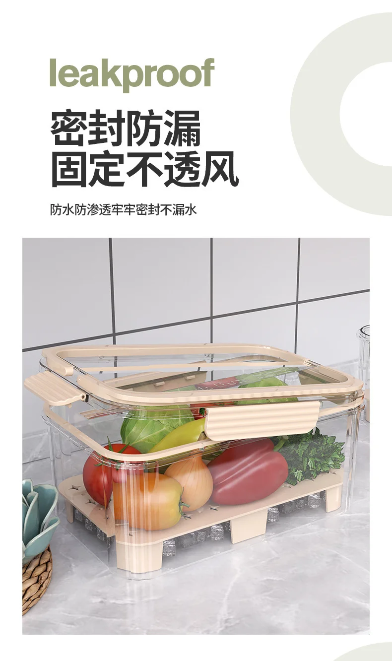 토트 휴대 포장된 야외 봄유 대용량 도시 채소 과일 및 과일 보관함 상세5