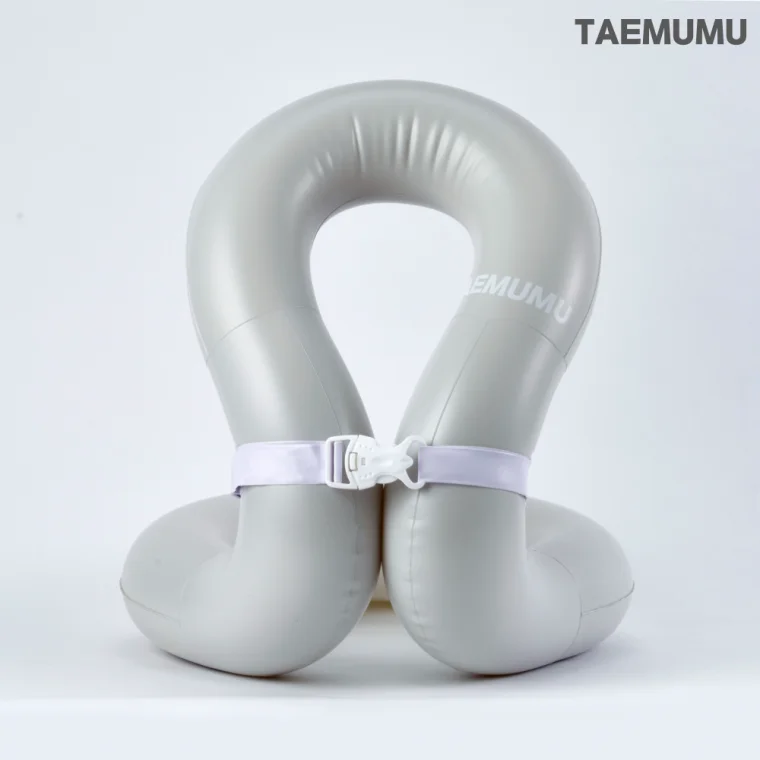 태무무 넥튜브 아동 어린이 성인 50kg (크림) 구명조끼 부력보조복