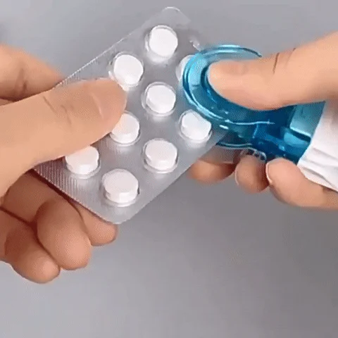 알약 펀치 약통 약펀치 휴대용약케이스 상세2