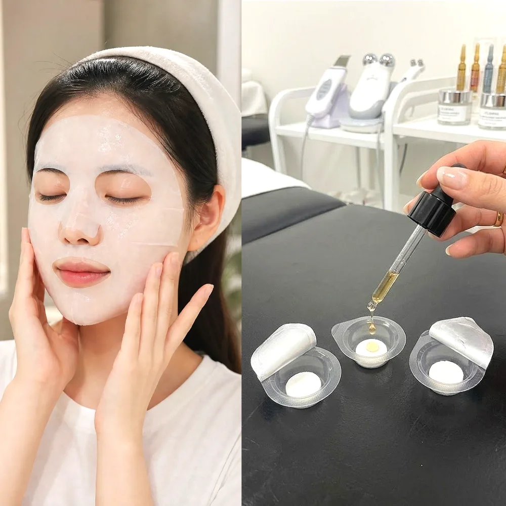 전문가용 셀프 DIY 마스크팩 만들기 압축 개별포장 상세5