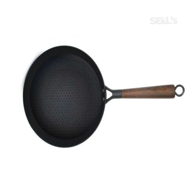 무쇠 주물 후라이팬 28cm 직화열처리 코팅후라이팬