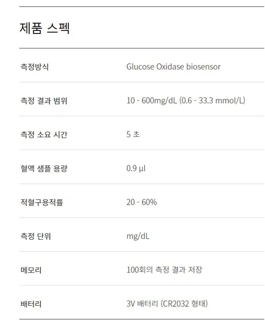 SD체크골드 플러스 혈당계+혈당지100매+침110+솜100 상세4