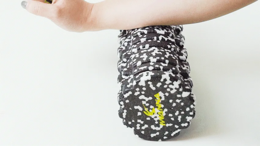 아이워너 EPP 미니 마사지 폼롤러 30cm 블랙 상세2