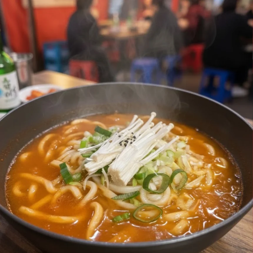 3분 간편 탱글 김치우동 370g x 6개 상세8
