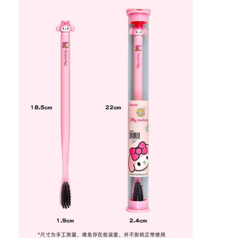 칫솔 Kitty 칫솔 부드러운 모 칫솔 어린이 및 성인 가정용 대나무 숯 미세모 칫솔 상세1